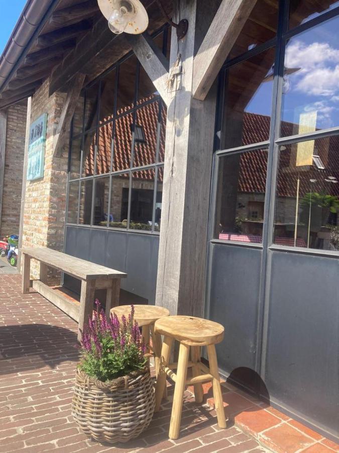 Vakantiehoeve 'T Goed Ter Leeuwen De Haan Exteriör bild