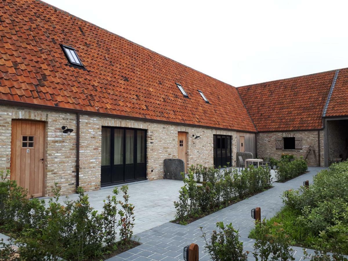 Vakantiehoeve 'T Goed Ter Leeuwen De Haan Exteriör bild