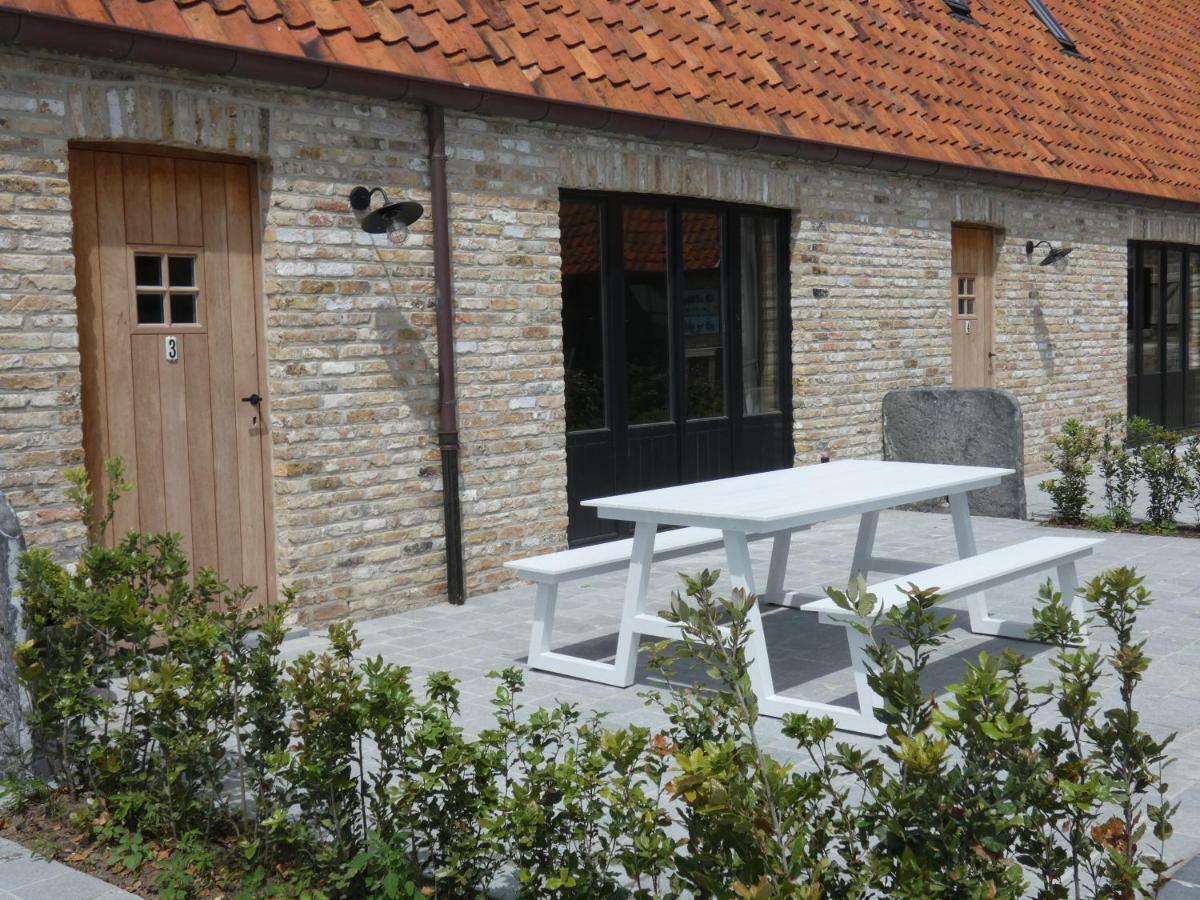 Vakantiehoeve 'T Goed Ter Leeuwen De Haan Exteriör bild