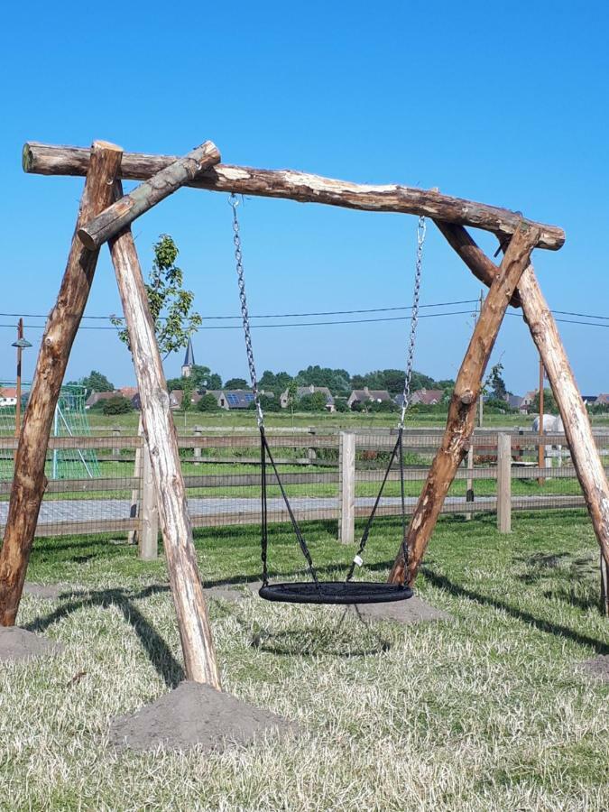 Vakantiehoeve 'T Goed Ter Leeuwen De Haan Exteriör bild