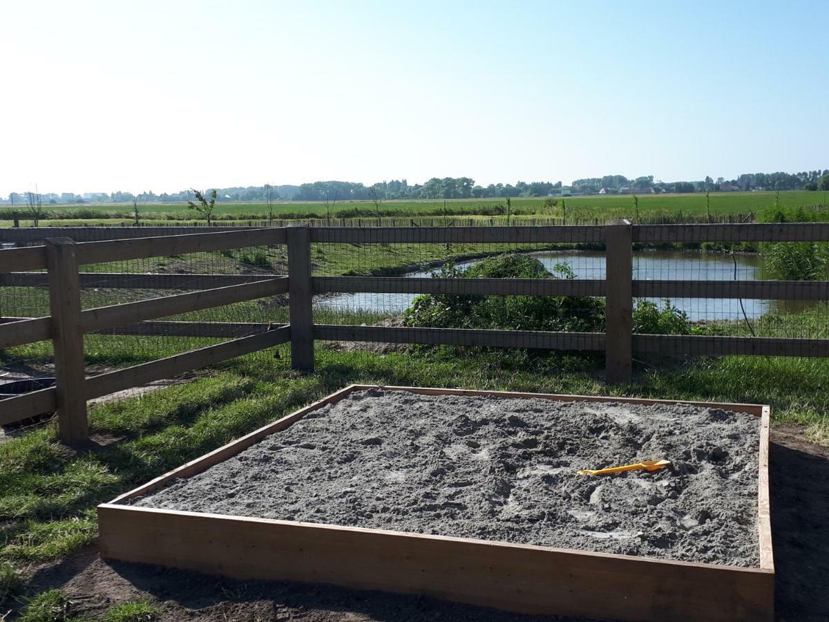Vakantiehoeve 'T Goed Ter Leeuwen De Haan Exteriör bild